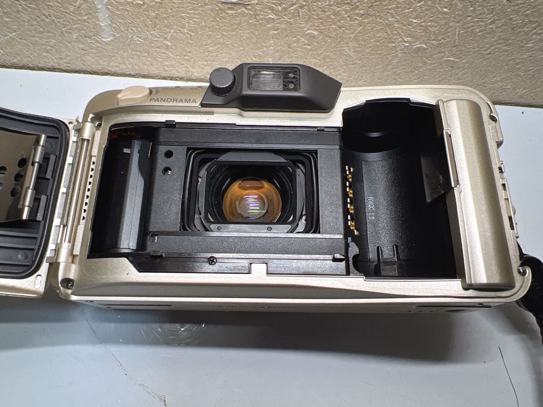 OLYMPUS μ mju Zoom130 フィルムカメラ 【中古】