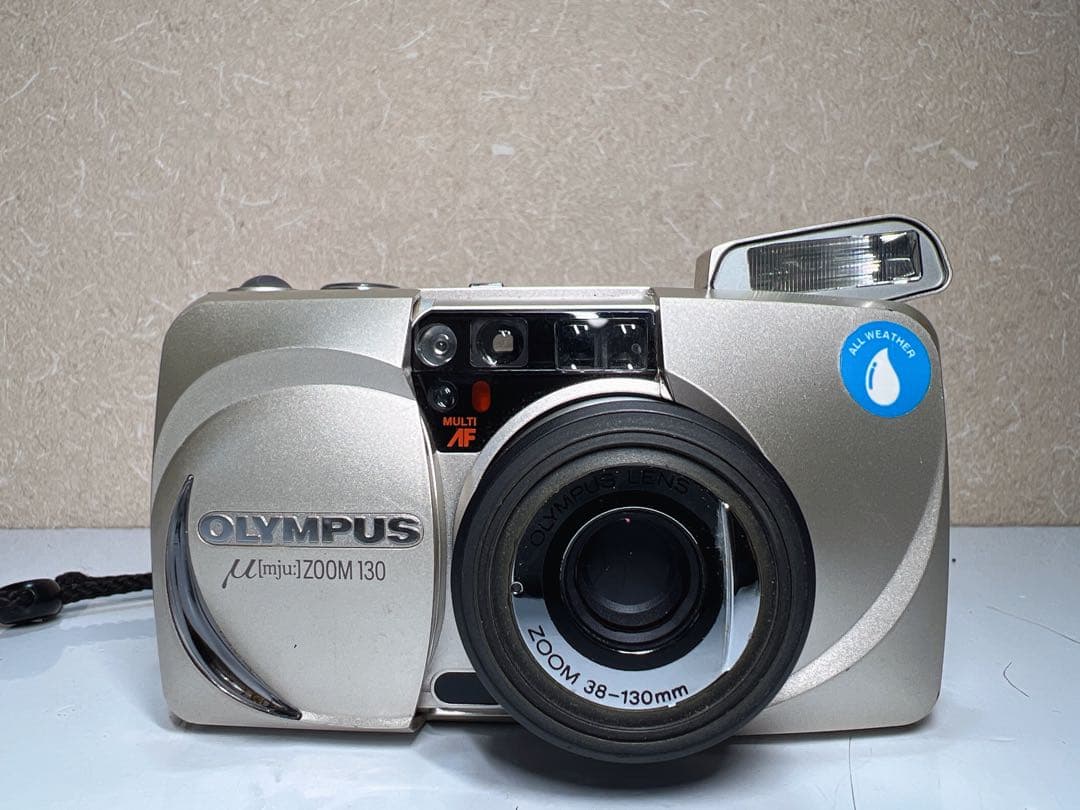 OLYMPUS μ mju Zoom130 フィルムカメラ 【中古】