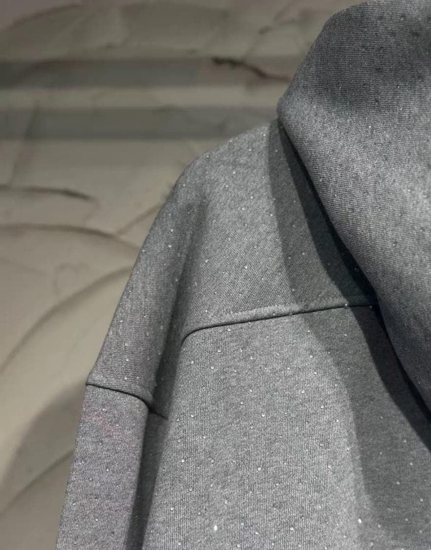 alexanderwang グレー ジップアップパーカー Mサイズ