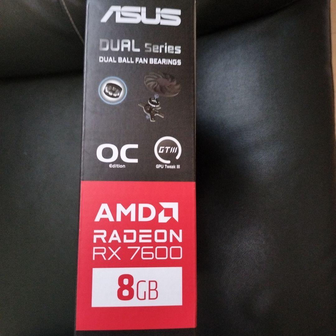 グラフィックボード・グラボ・ビデオカード ASUS Radeon RX 7600 8GB