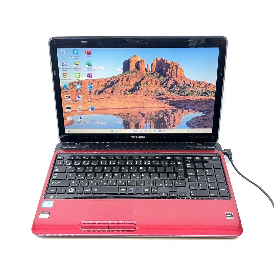 東芝ノートパソコン Windows11 Corei7 SSD オフィス付 A22