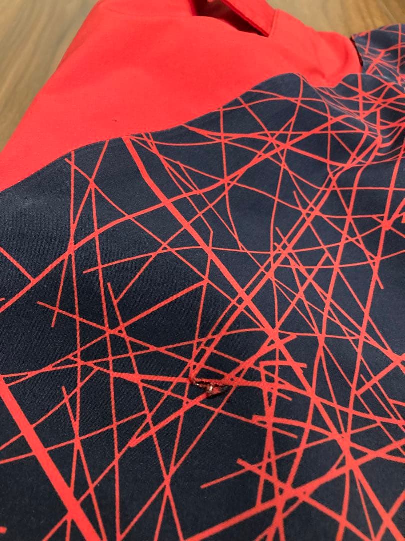 FABLICE スキーウェア 赤黒 SS