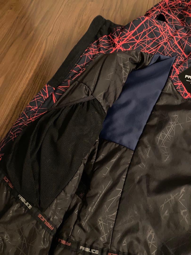 FABLICE スキーウェア 赤黒 SS