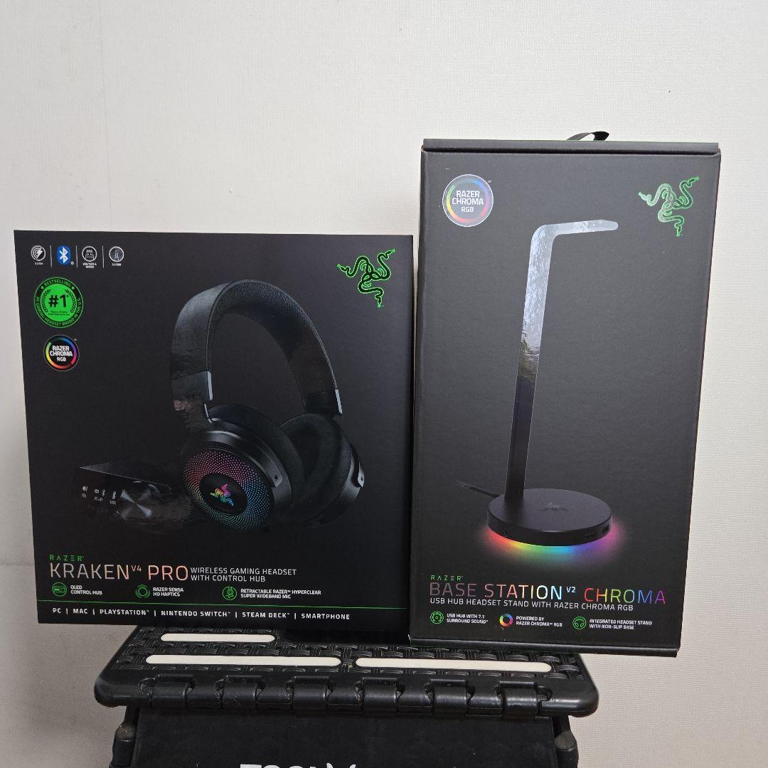 Razer Kraken V4 Pro ワイヤレスゲーミングヘッドセット