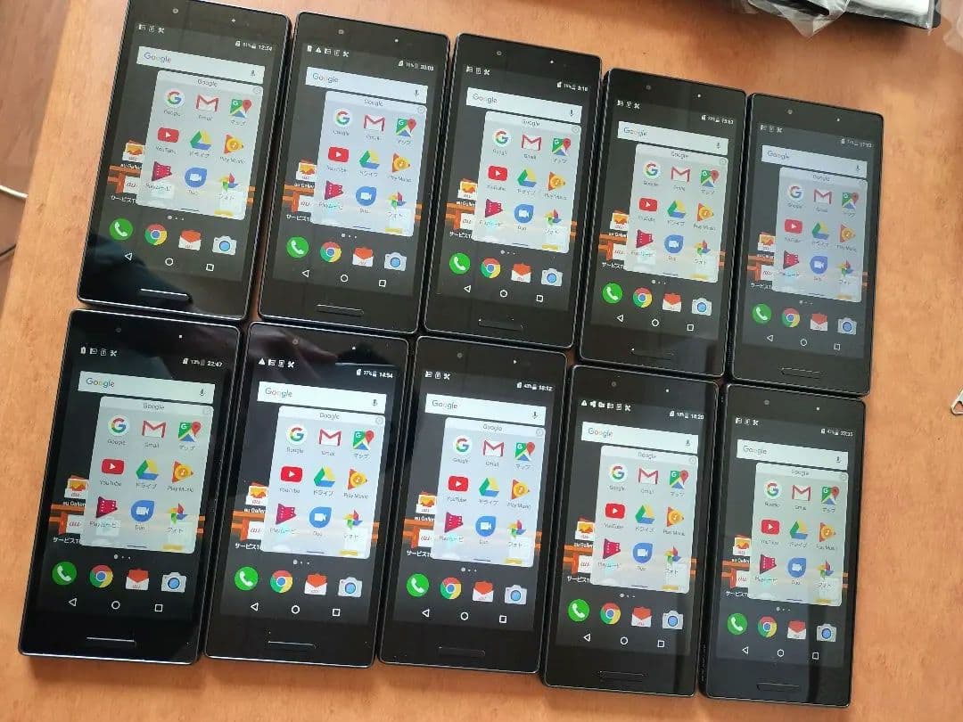 10台セットQua Phone kyv42 simロック解除済み