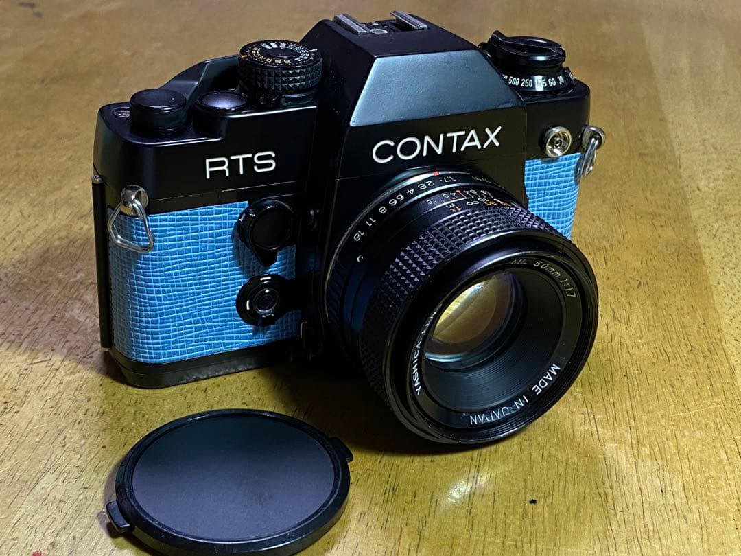 【完動品】CONTAX RTS Ⅱ、ヤシカレンズ 50mm f1.7 作例あり