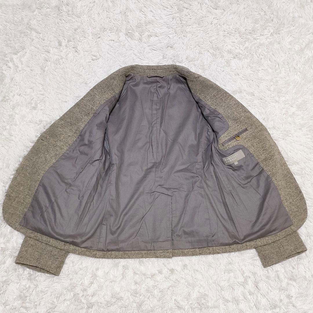 マーガレットハウエル　ウール　ヘリンボーン　テーラードジャケット　2B　2