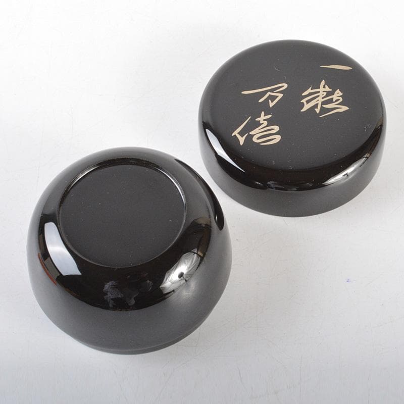 茶道具 越前蒔絵師 吉田宗景作 玄々斎好写 一粒万倍 徳風棗 共箱 VR5441