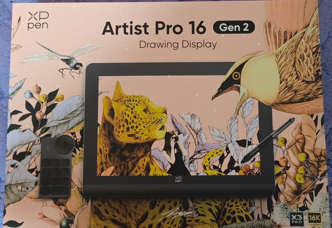 I*y様 XP-PEN Artist Pro 16 Gen2 純正スタンド付 液