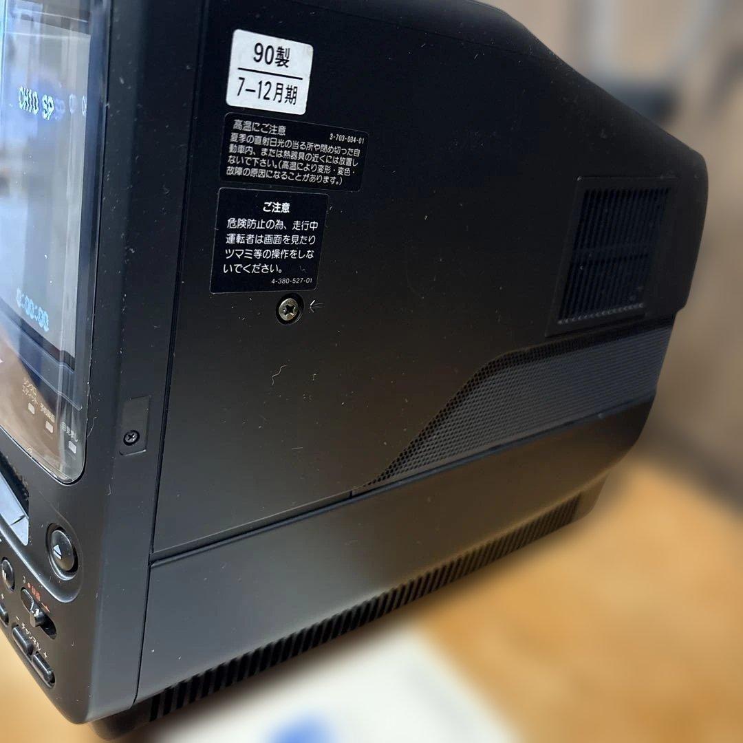 SONY Video 8 ブラウン管 車内外TV ソニー 8mm EV-DT2