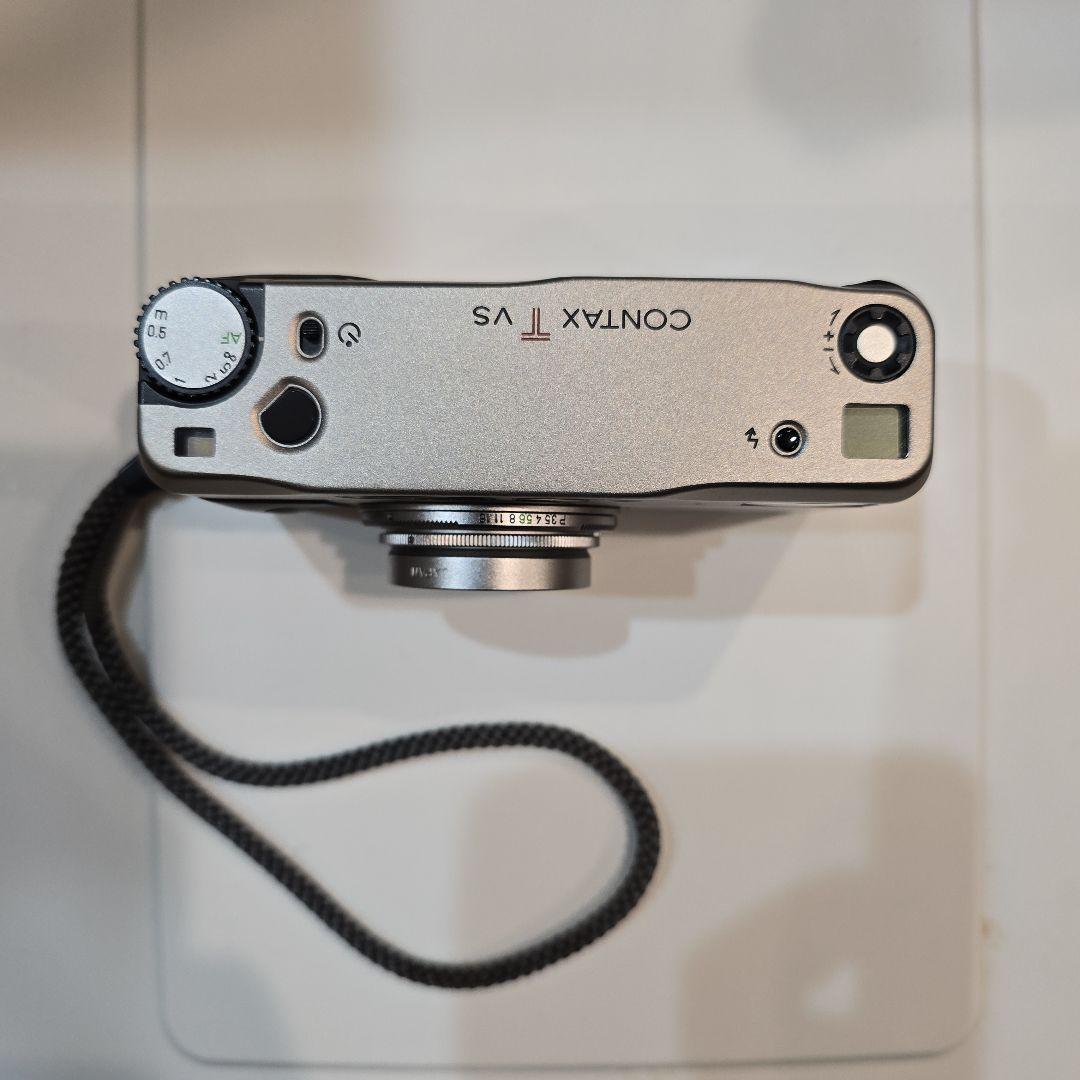 CONTAX TVS シルバー コンパクトフィルムカメラ