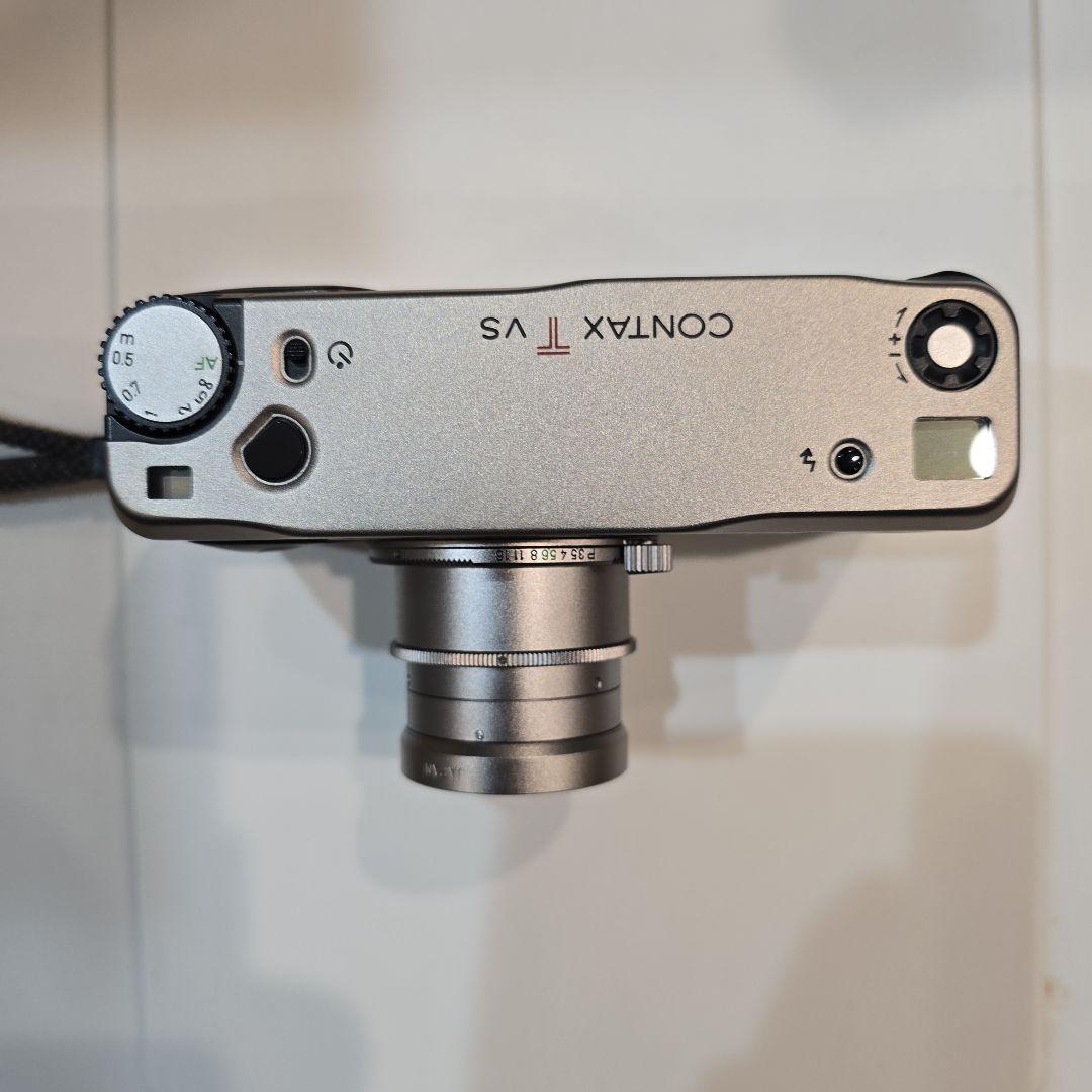 CONTAX TVS シルバー コンパクトフィルムカメラ