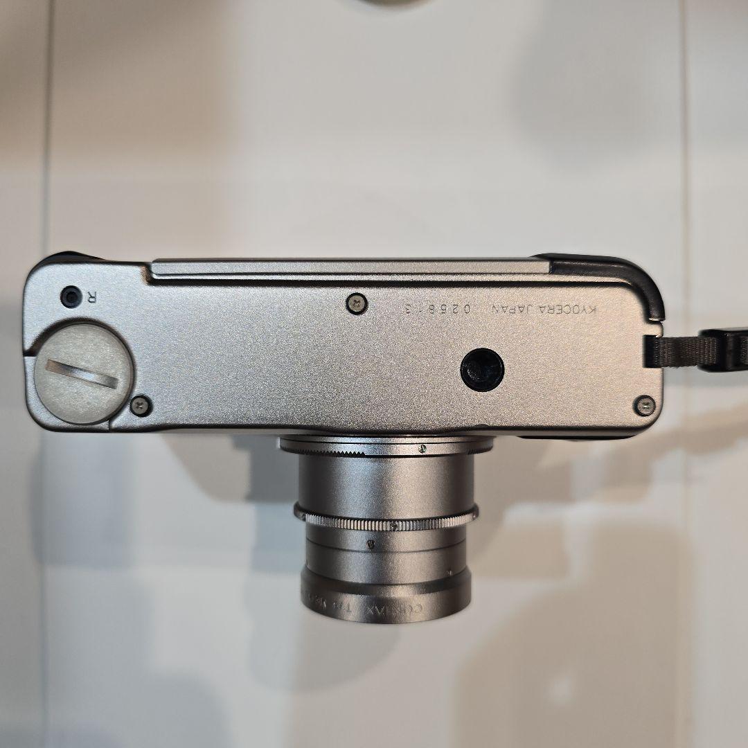 CONTAX TVS シルバー コンパクトフィルムカメラ