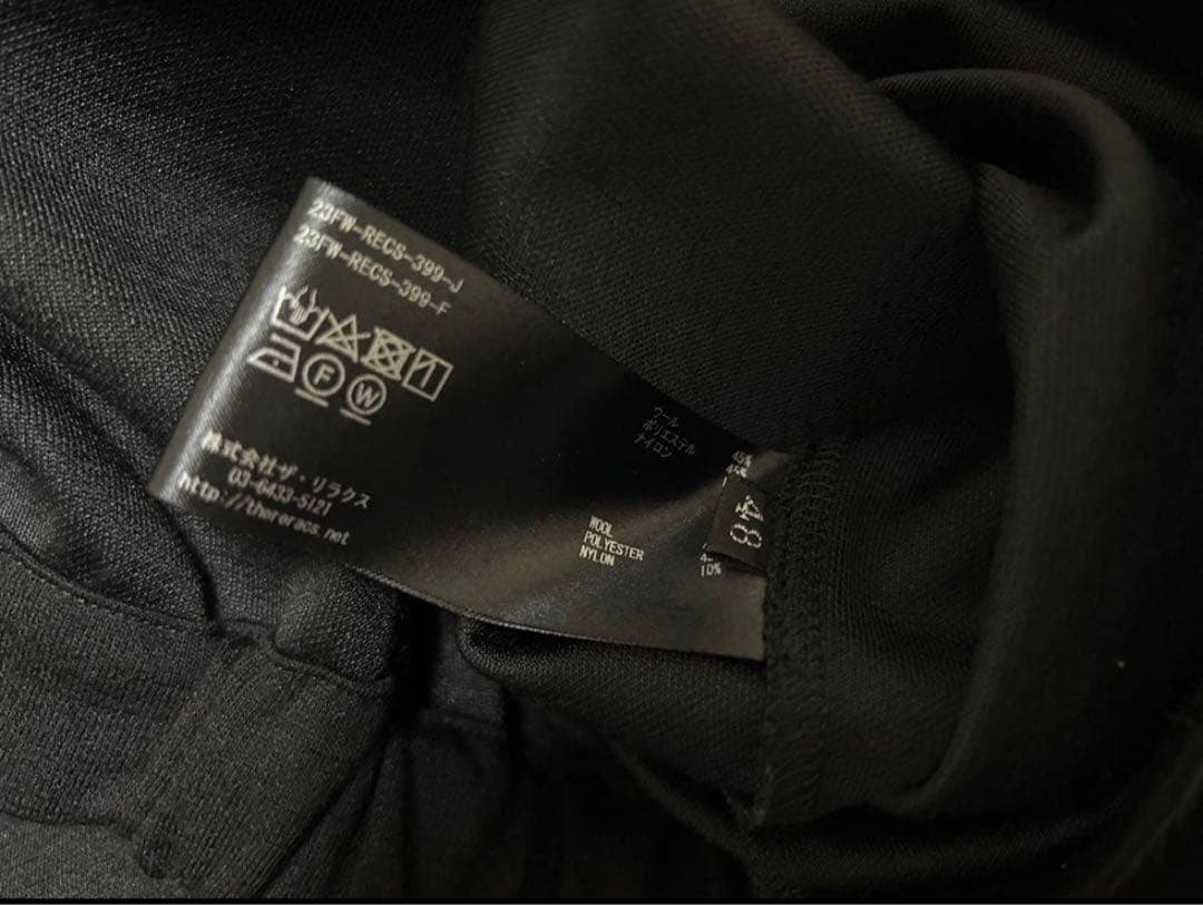 トップス RERACS HALF ZIP STAND COLLAR PULLOVER