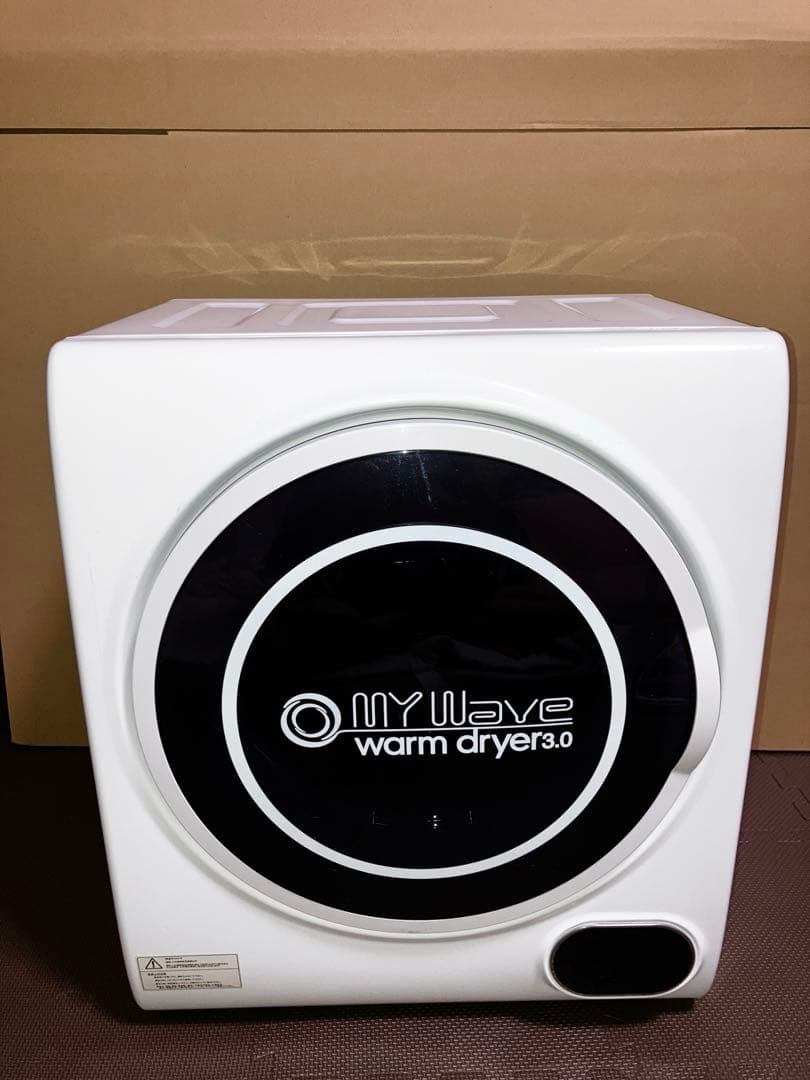 美品.ケーズウェーブ 小型衣類乾燥機 3.0kg WARM DRYER3.0