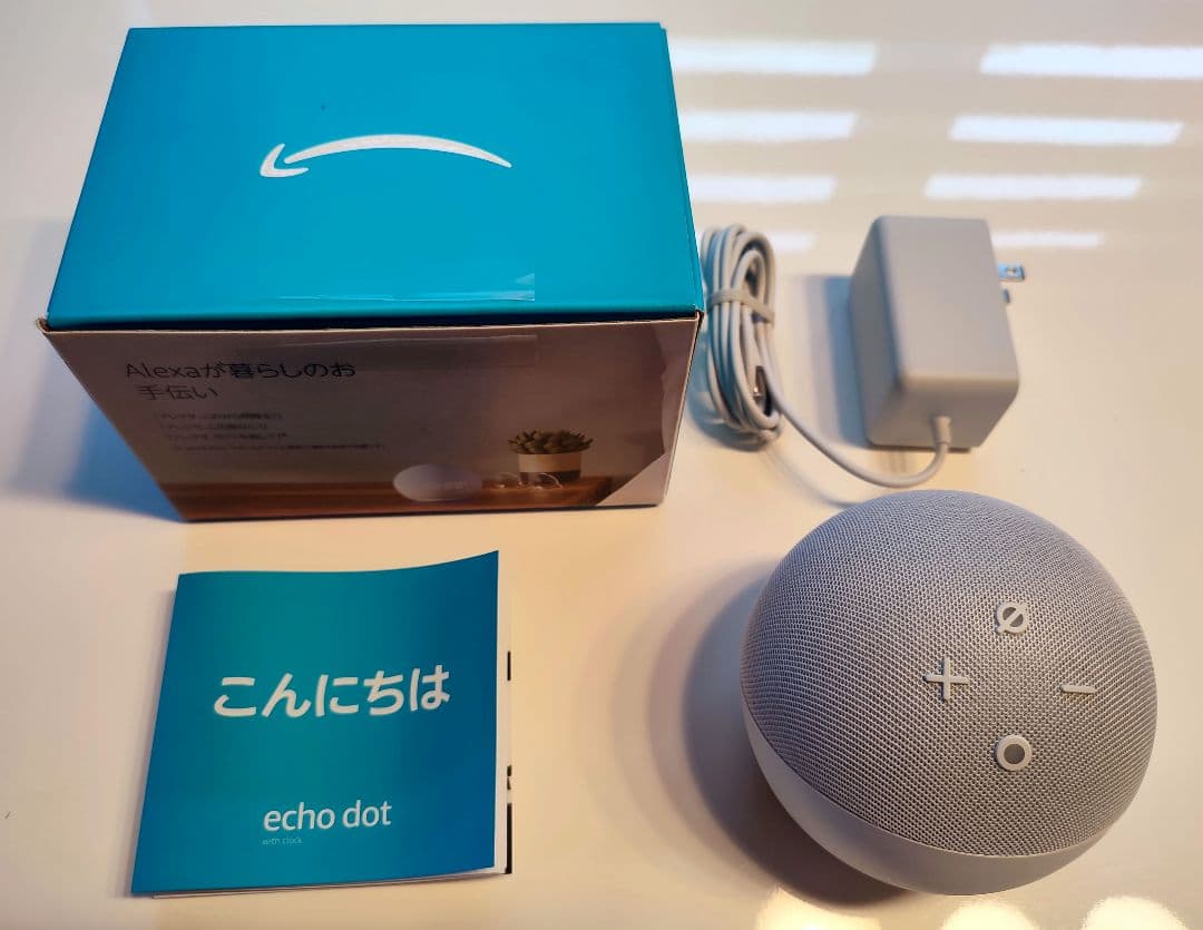 第5世代 アレクサ Alexa echo dot with clock新品未使用