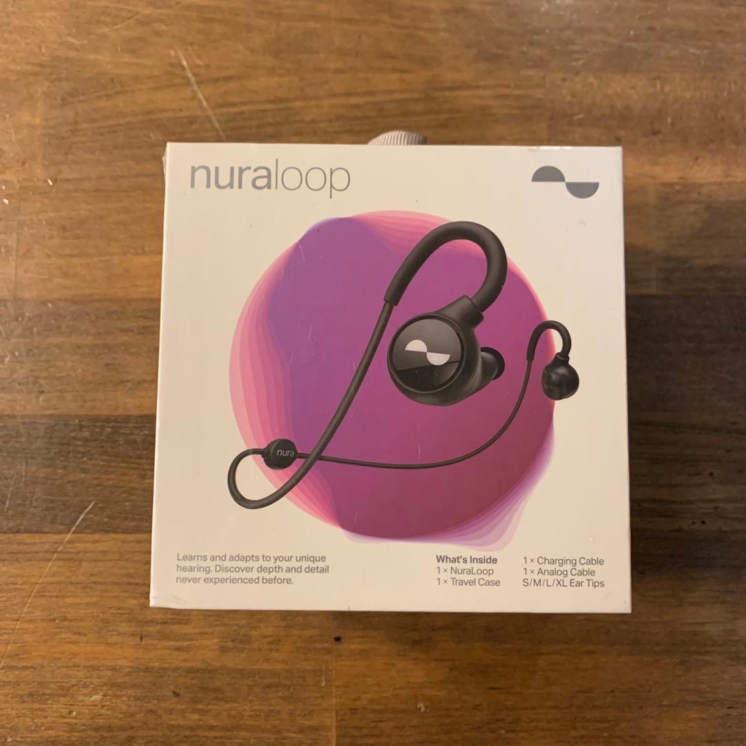 新品　nuraloop Bluetoothイヤホン aptXHD対応 音質最適化