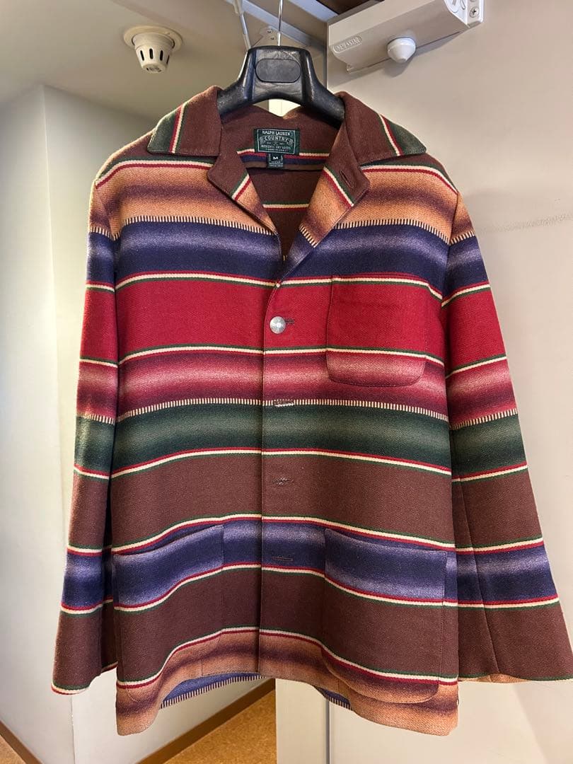 プ*す様 ポロカントリーラグジャケット