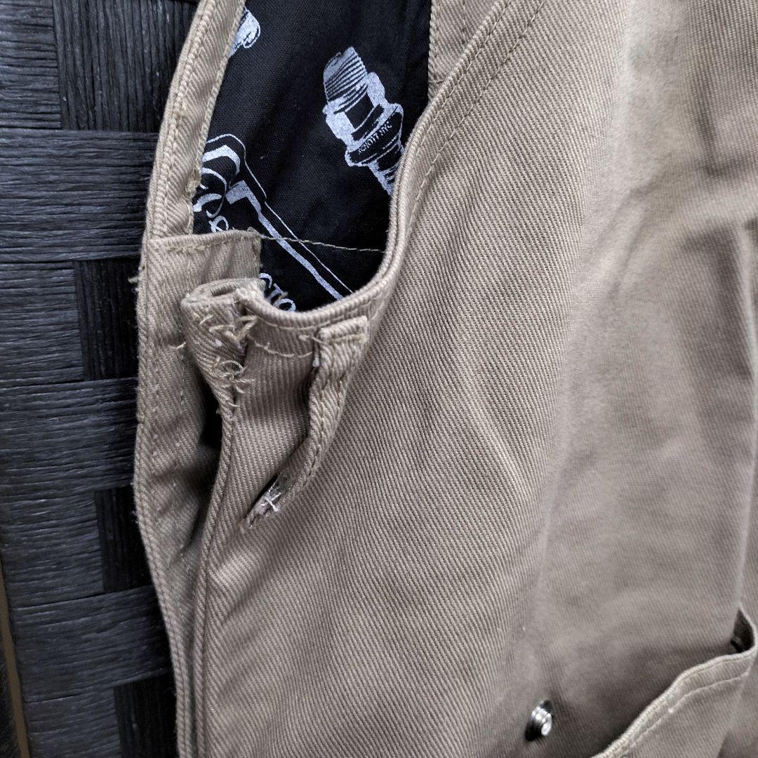 Schott オーバーオール　ベージュ