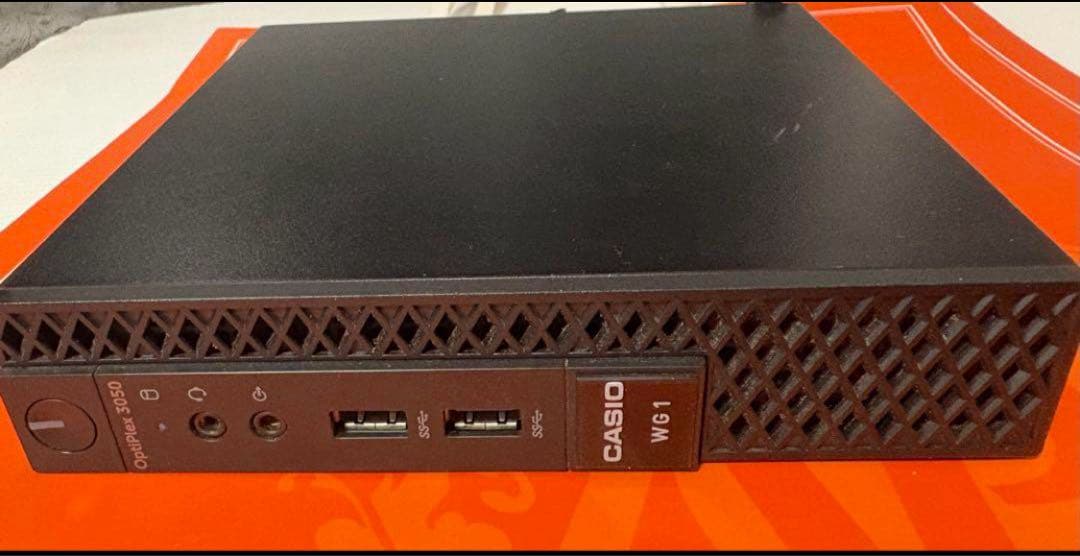 ミニPC Dell 3050 Micro(CASIO WG1)Cel G3900T 8GB