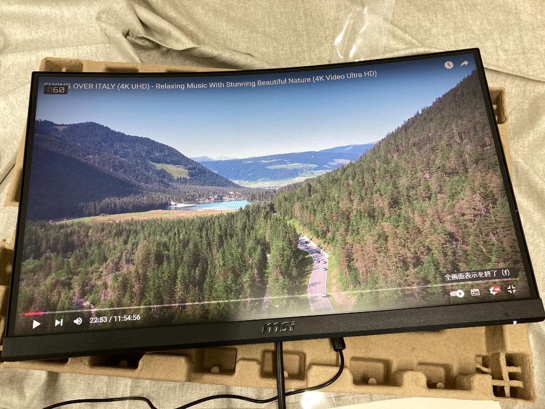 い*と様 MSI 湾曲ゲーミングモニター G24C4 E2 23.6インチ