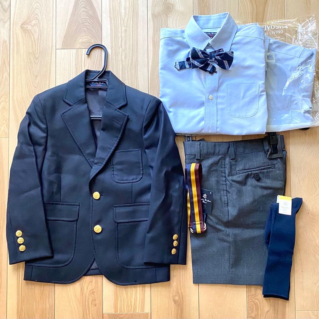 美品BROOKS BROTERS キッズフォーマル5点セット120cm おまけ付