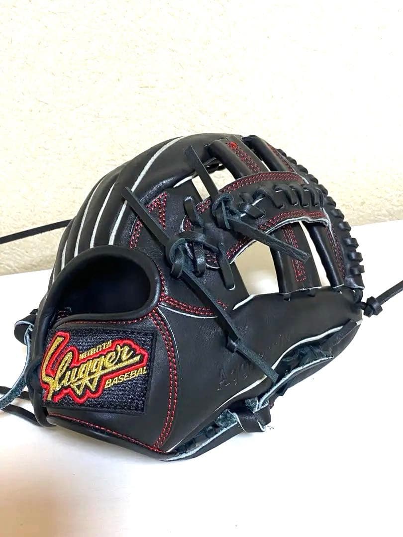 《新品未使用》久保田スラッガー軟式少年用グラブKSN-J2X ブラック