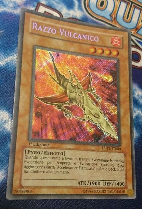 ヴォルカニック・ロケット　EU　イタリア語版1stシークレット　FOTB