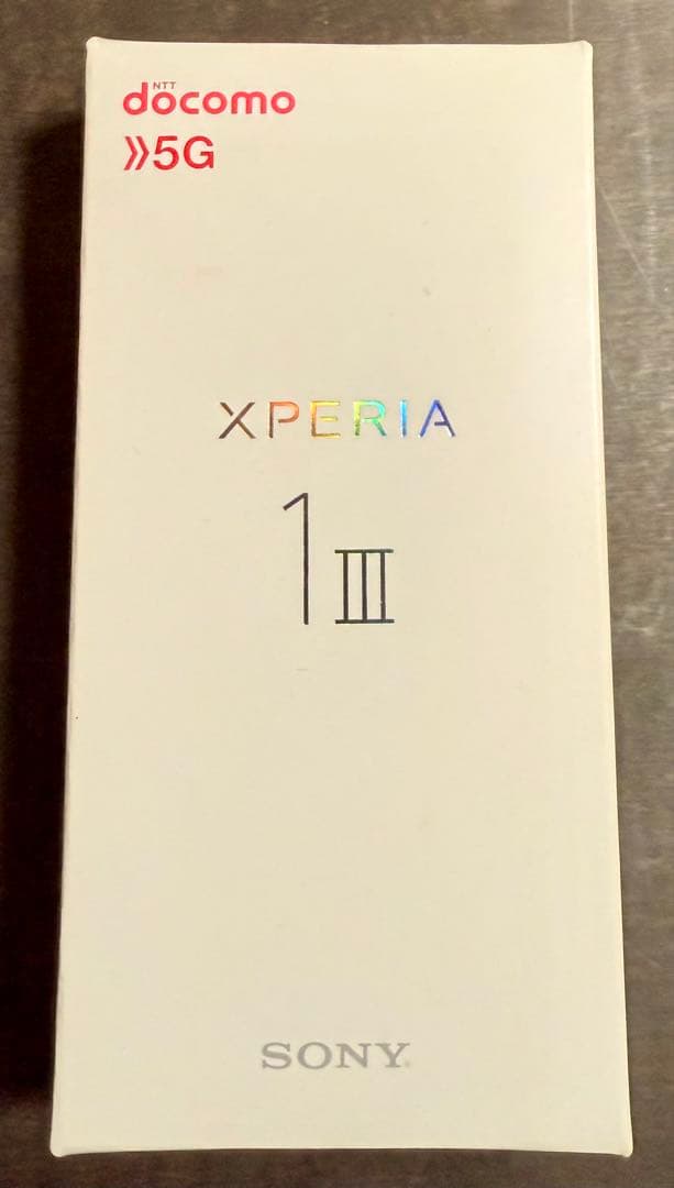 Sony Xperia 1 III 5G 本体（フロストパープル）