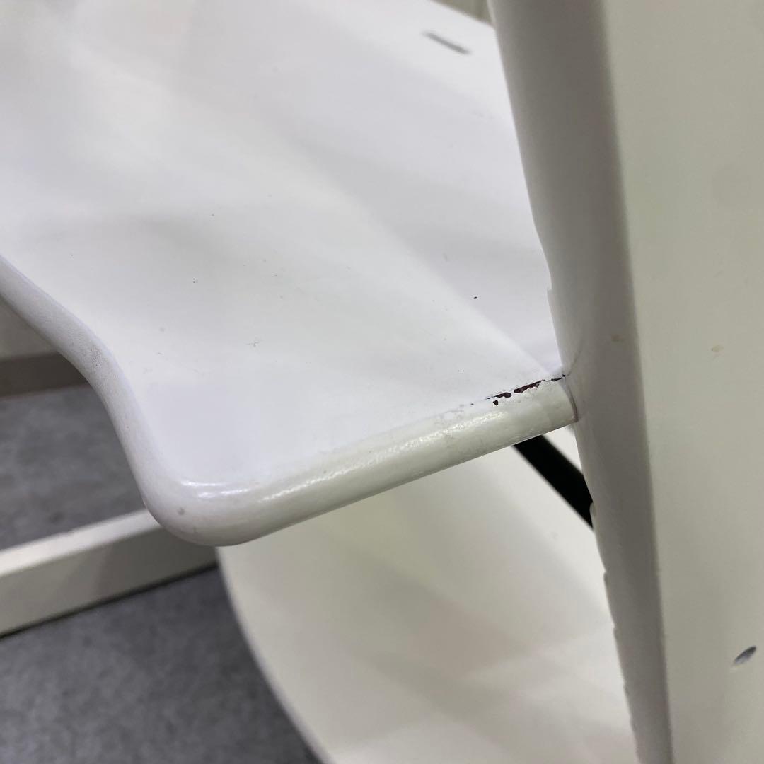STOKKE トリップトラップ ハイチェア ホワイト ベビーチェア