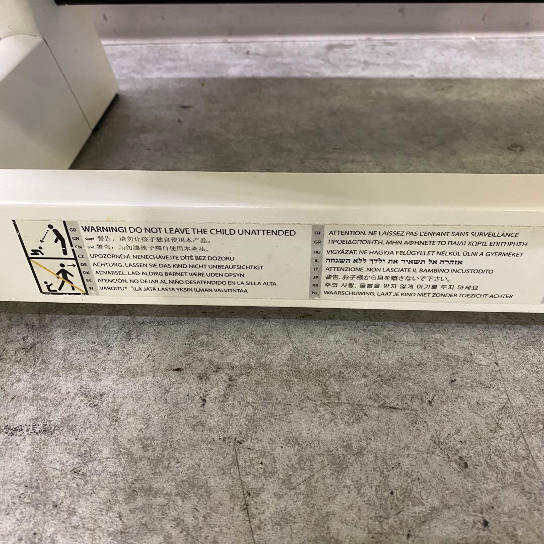 STOKKE トリップトラップ ハイチェア ホワイト ベビーチェア