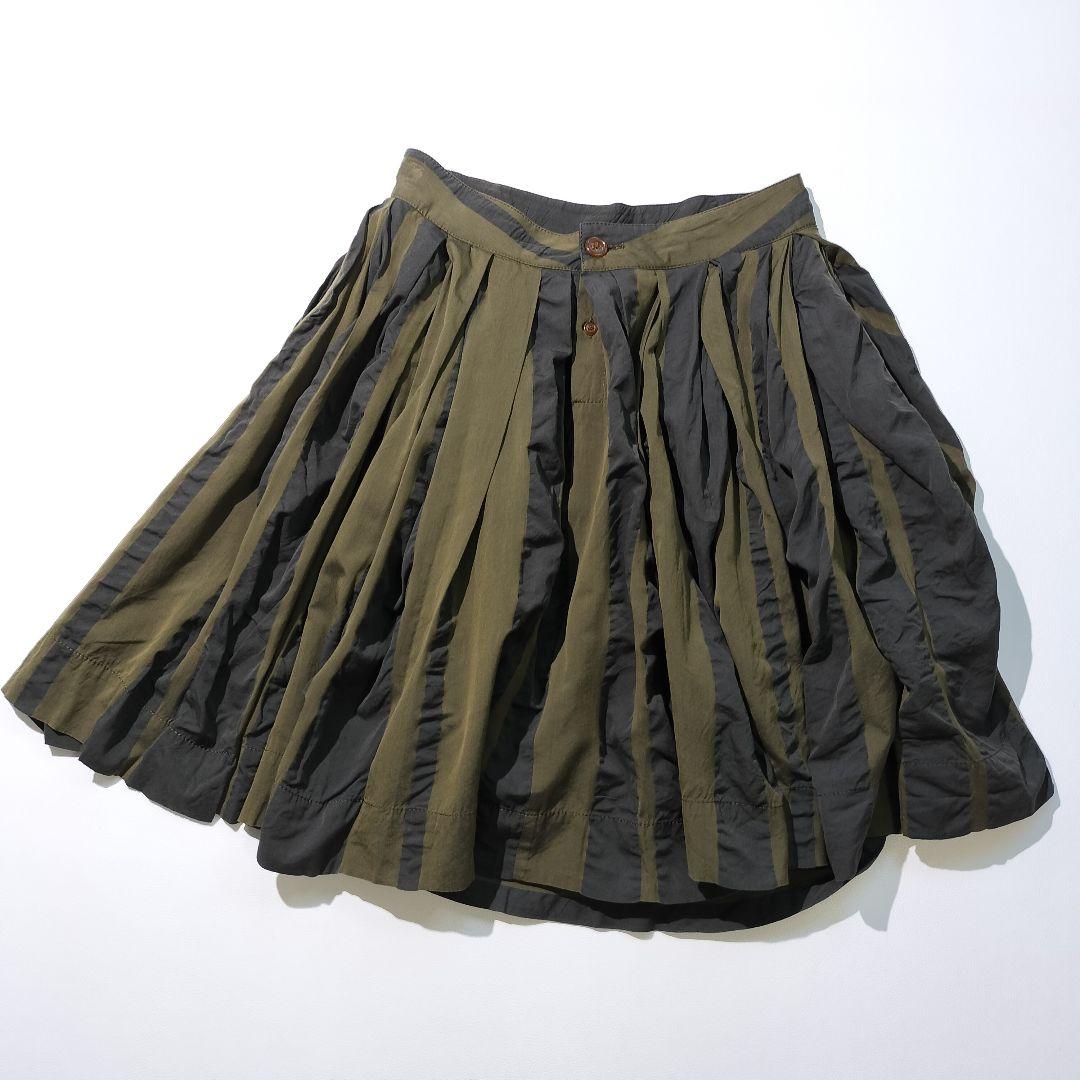 ヴィヴィアンウエストウッド レッドレーベル 変形 プリーツ スカート