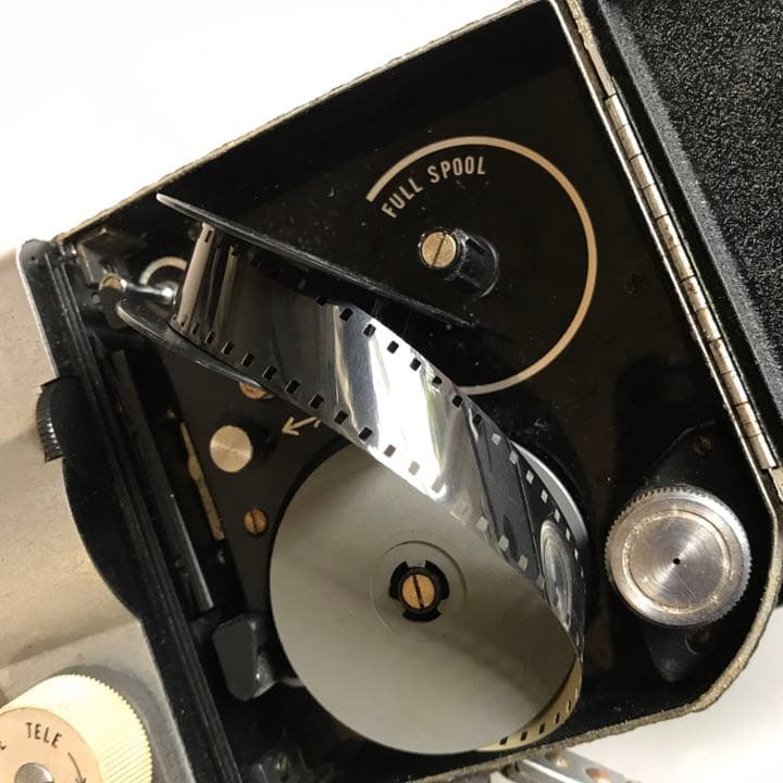 Canon cinezoom512 ダブルエイトフィルム用のシネカメラ