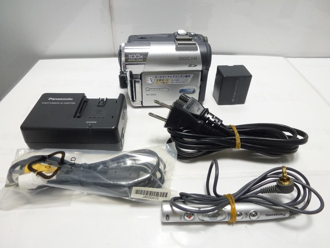 希少　動作品　Mini DV　パナソニックビデオカメラ　NV-GS55　大人気