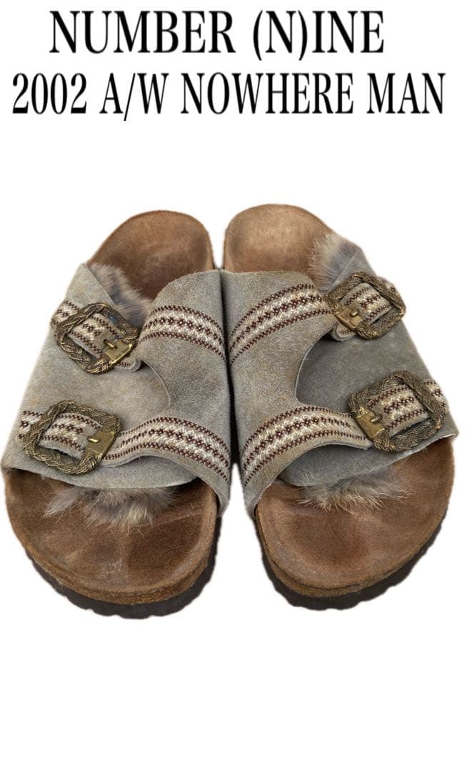 02 宮下期　ナンバーナイン　ビルケンシュトック　サンダル　本人期　ジョージ期