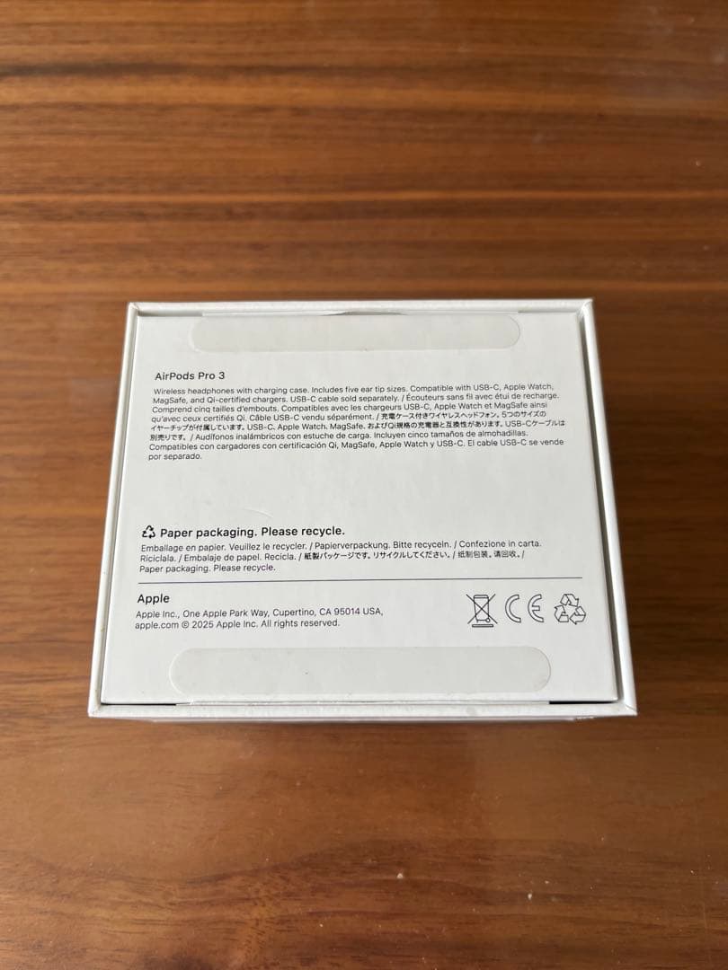 【本日限定‼️】正規品 AirPods Pro 3　保護ケース付き開封済ほぼ未使用