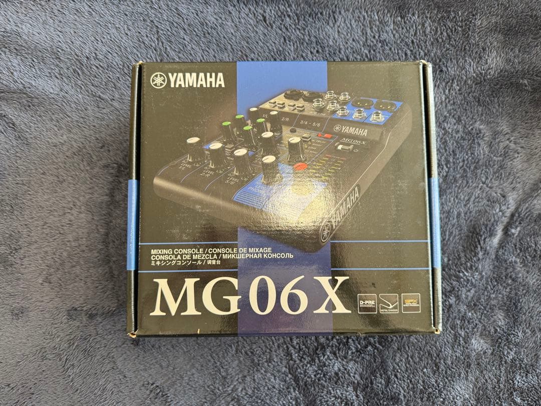 yamahaミキサー　MG06X