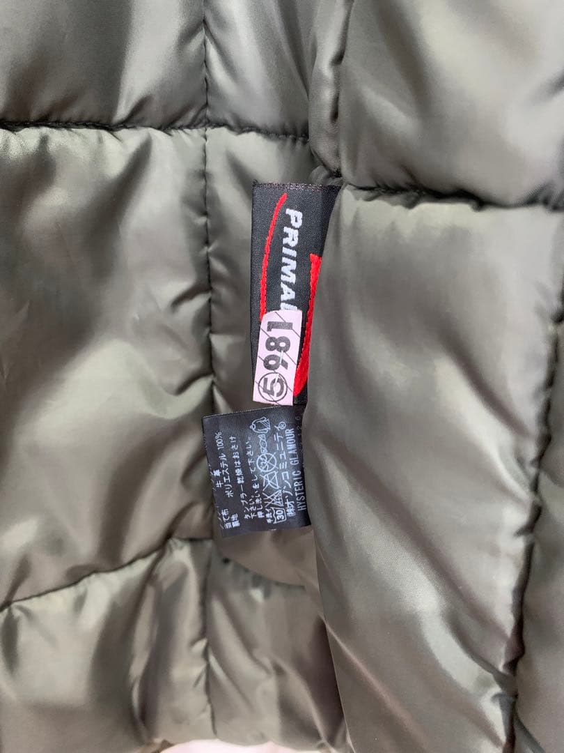 HYSTERIC GLAMOUR ヒステリックグラマー　プリマロフト