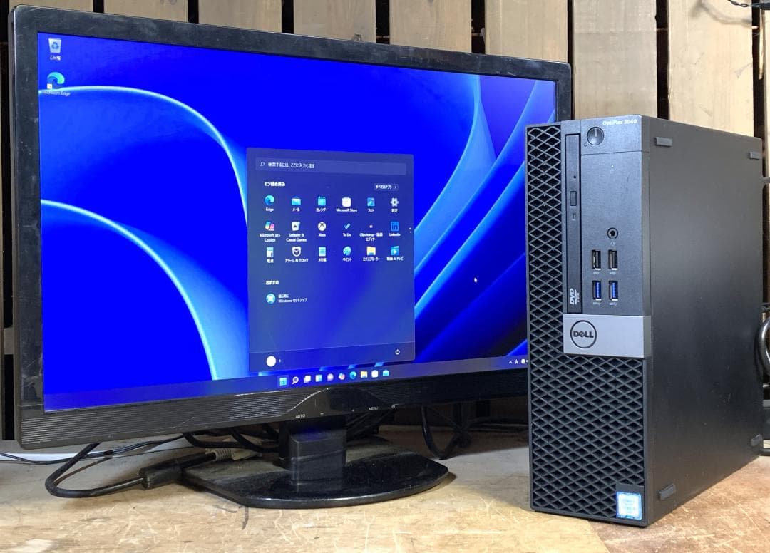 Windowsデスクトップ DELL SSD Windows11 Pro i5 16GB Optiplex