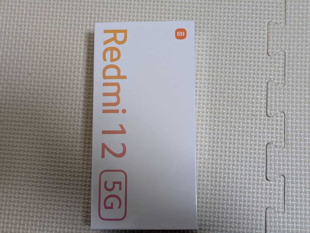 新品未使用　Redmi 12 5G 8GB　256GB　ミッドナイトブラック