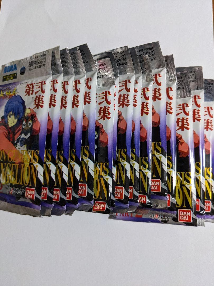 カードダスマスターズ　エヴァンゲリオン　第弐集　15パック