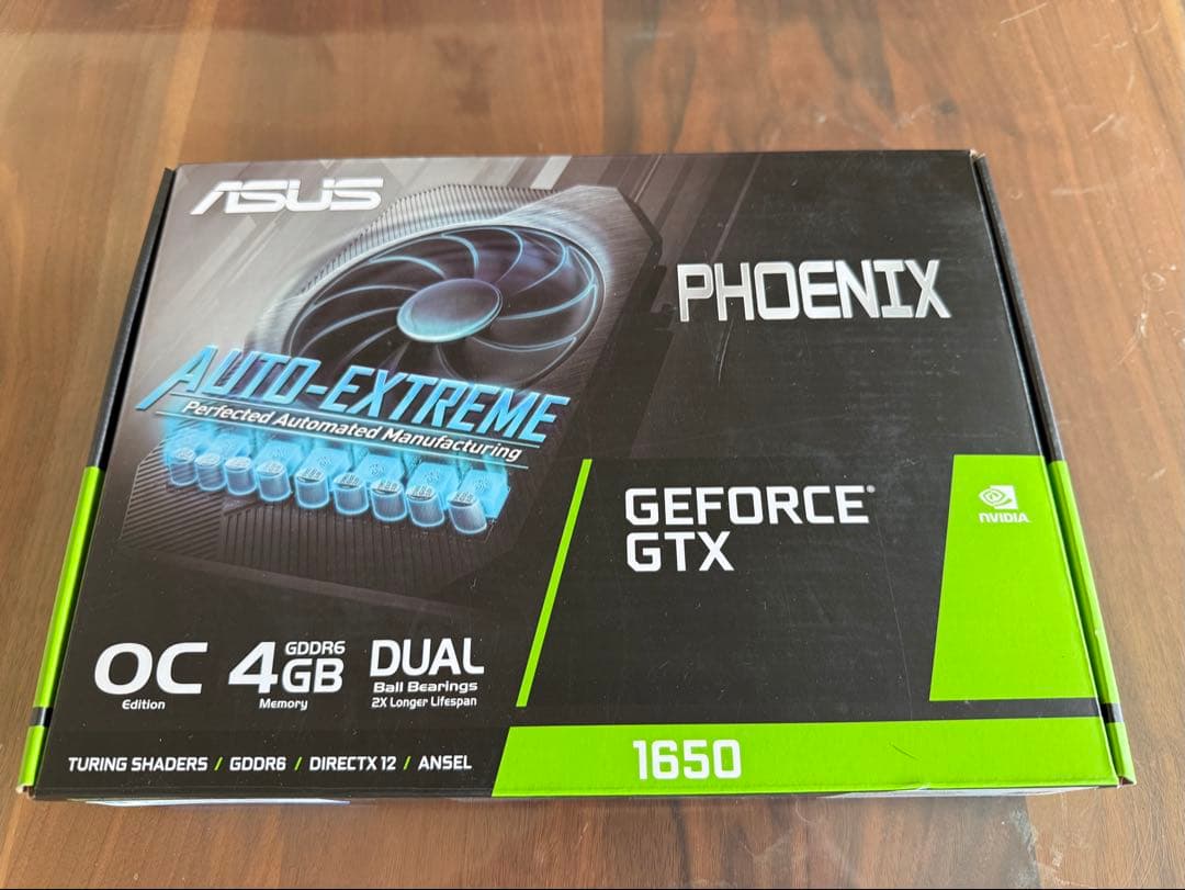 グラフィックボード・グラボ・ビデオカード ASUS GeForce GTX 1650 OC GDDR6 4GB
