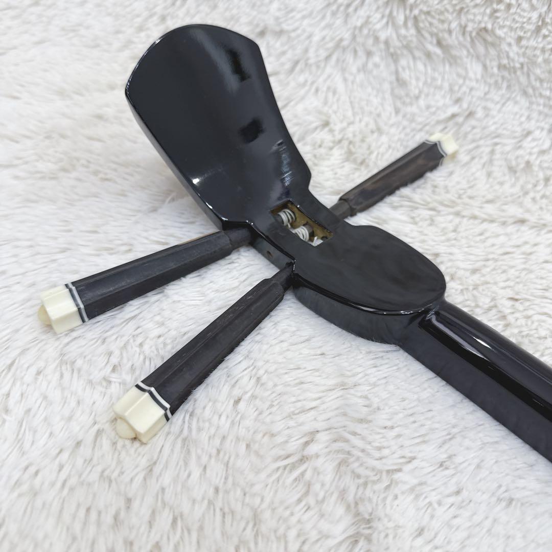 美品 沖縄三線 三線 入門セット フルセット 人工皮 譜面セット DVD CD