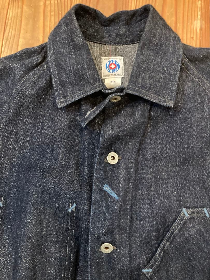 POST+WAREHOUSE+BEAMS+ 別注カバーオール