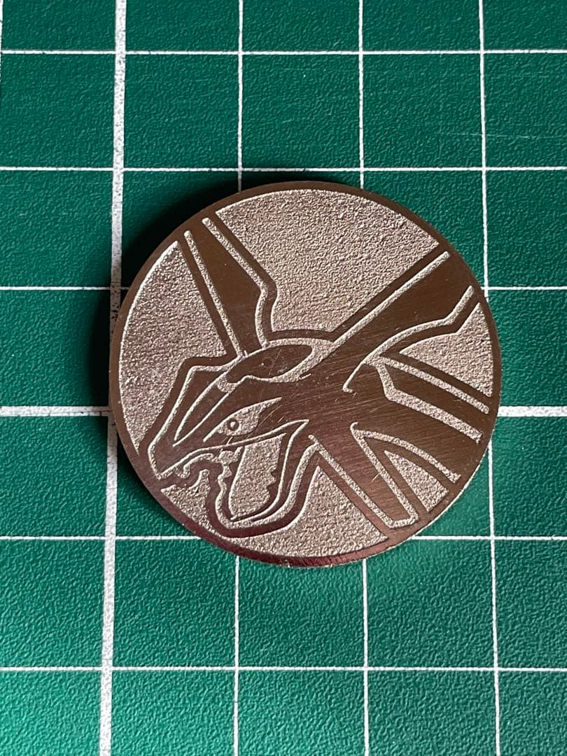 ポケモンカード バトルロード 　2003 レックウザ 正規品 金属製