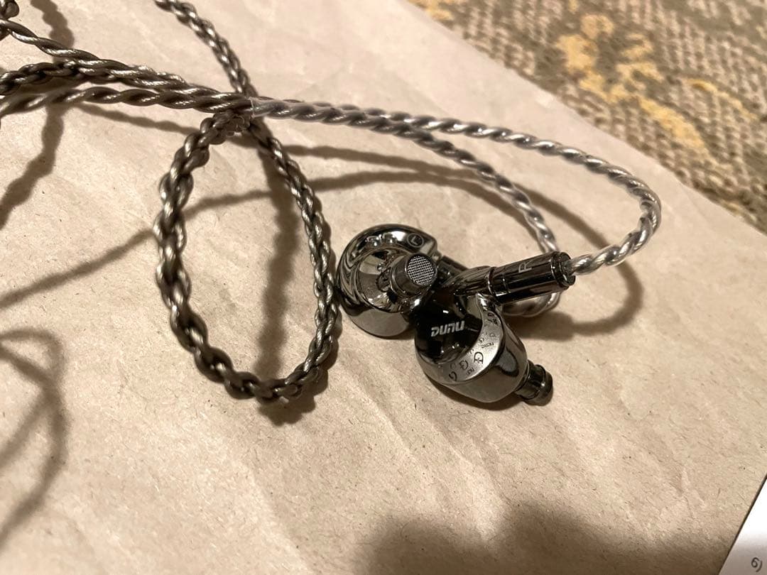 イヤホン Dunu Hayabusa ultra silver