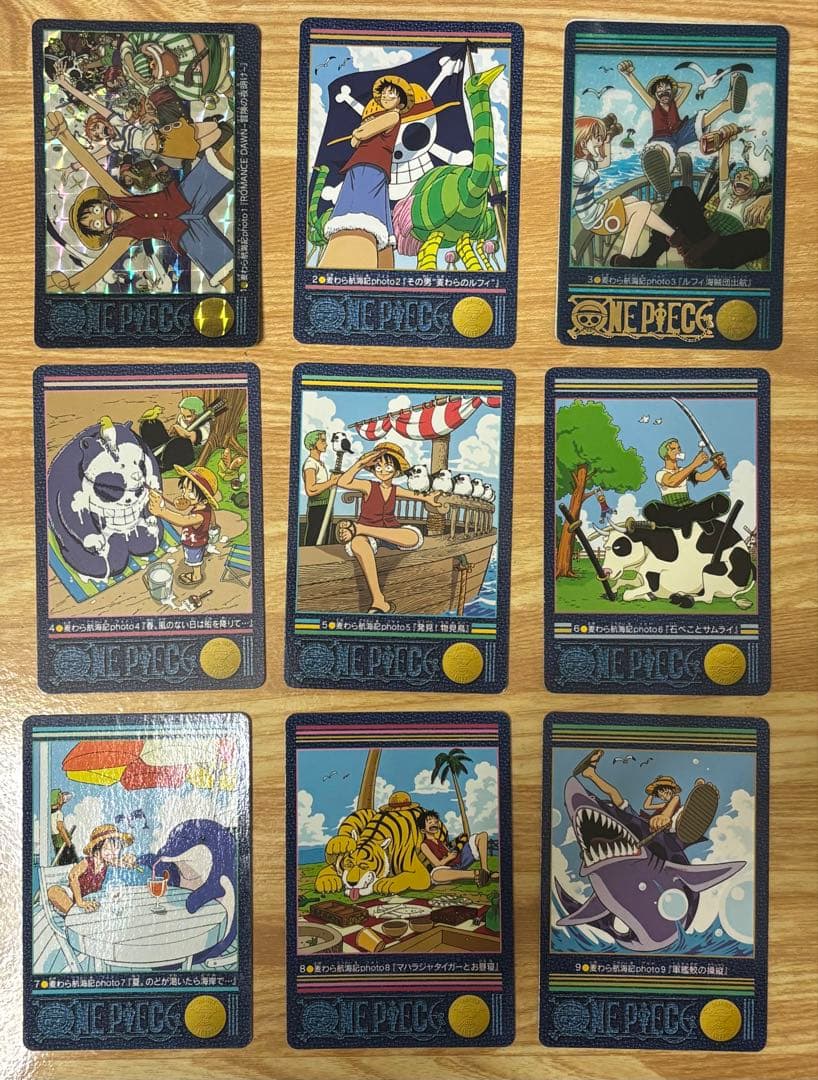 ワンピース　ビジュアルアドベンチャー　168枚　コンプリートセット