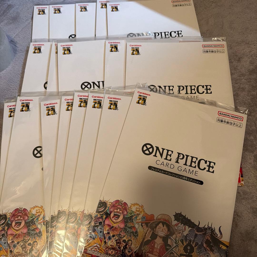 【ワンピース】『プレミアムカードコレクション25周年エディション』18点セット
