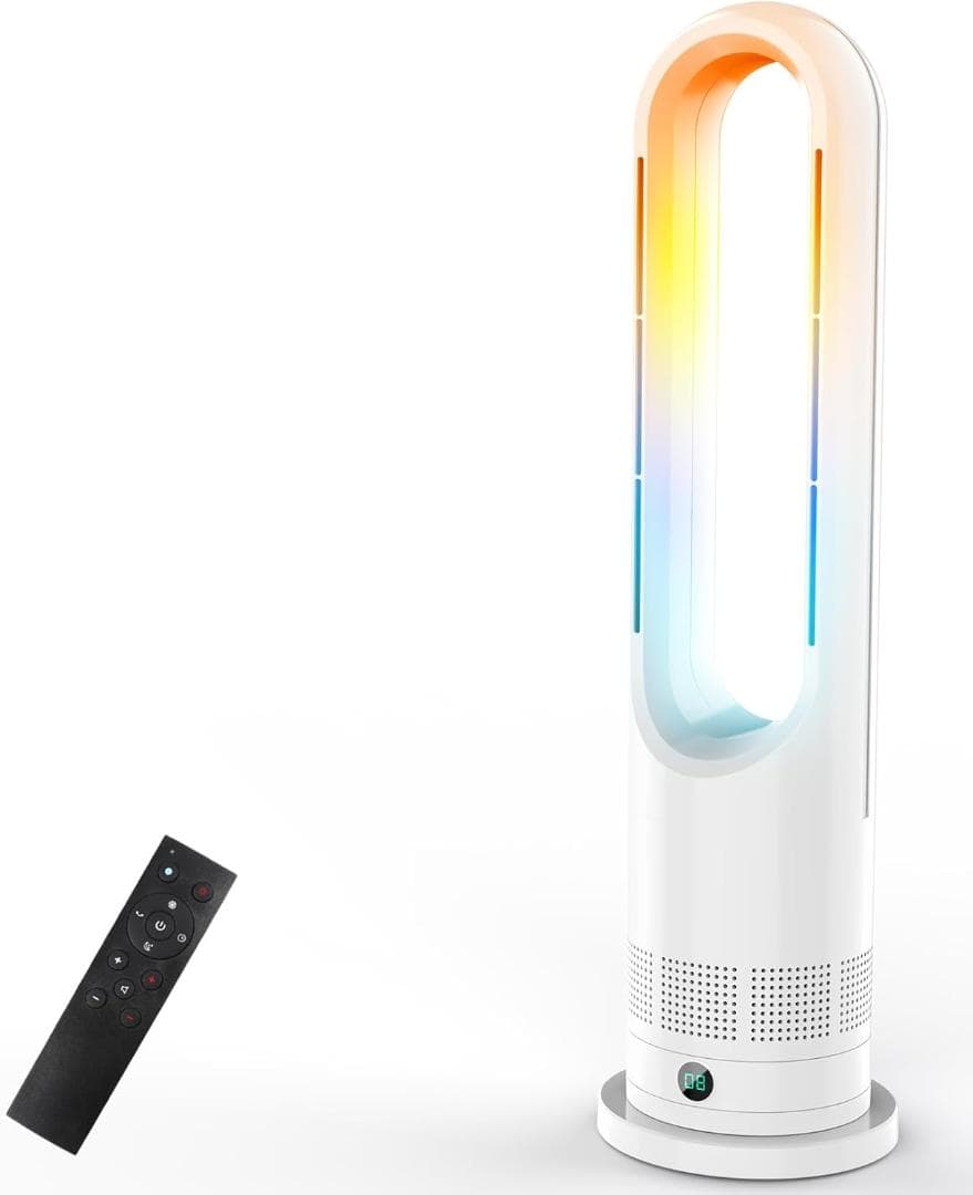 【開封済・未使用】Fenadek セラミックヒーター 電気 羽なし 冷暖両用