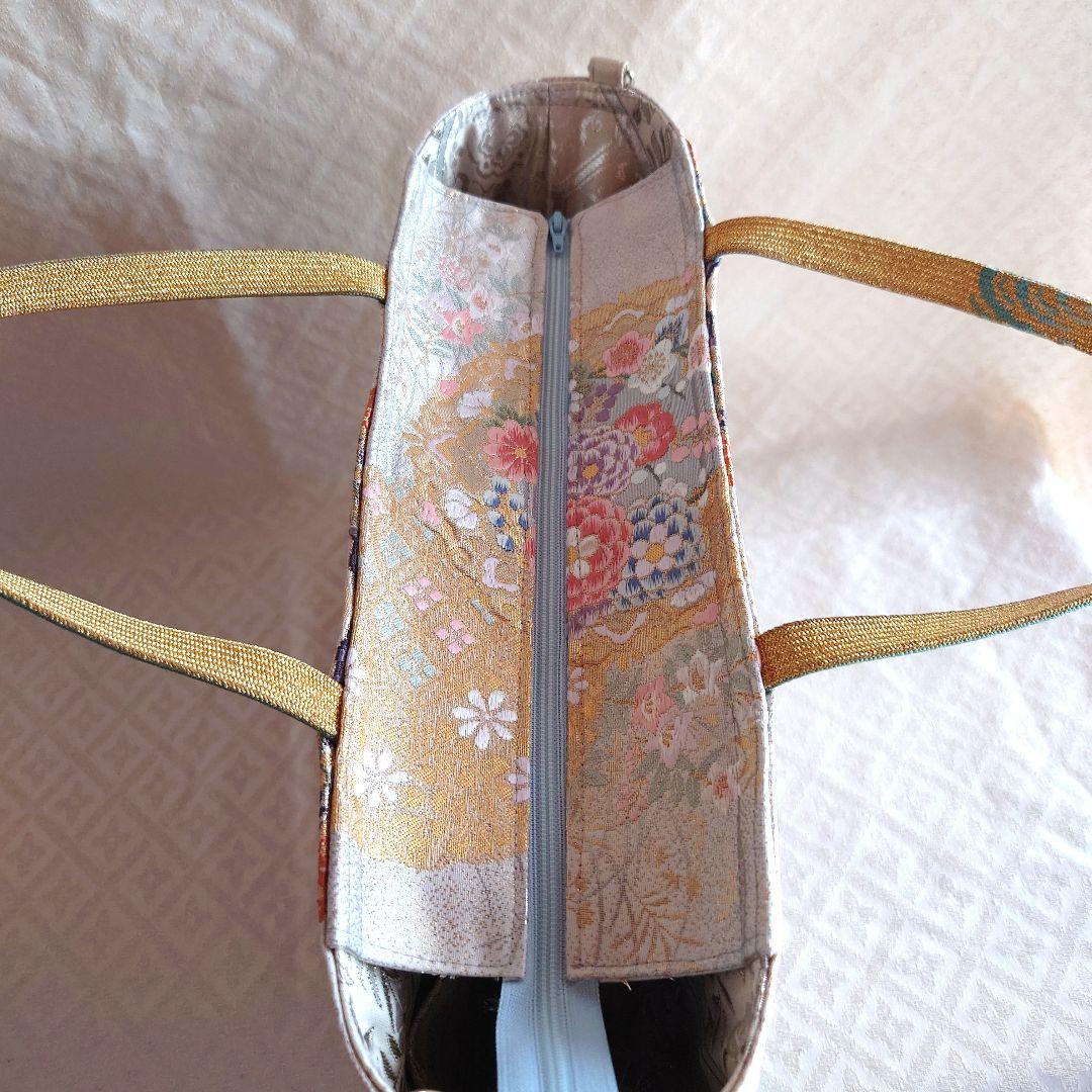 専用 正絹 中古袋帯 リメイクＡ４ 蓋付き２点おまとめ